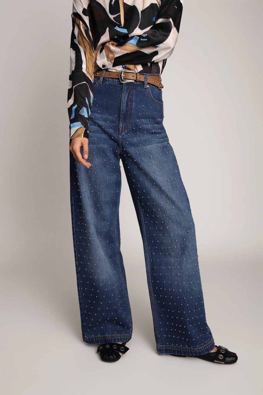 Missen MUNTHE | Lacubu Pants Indigo