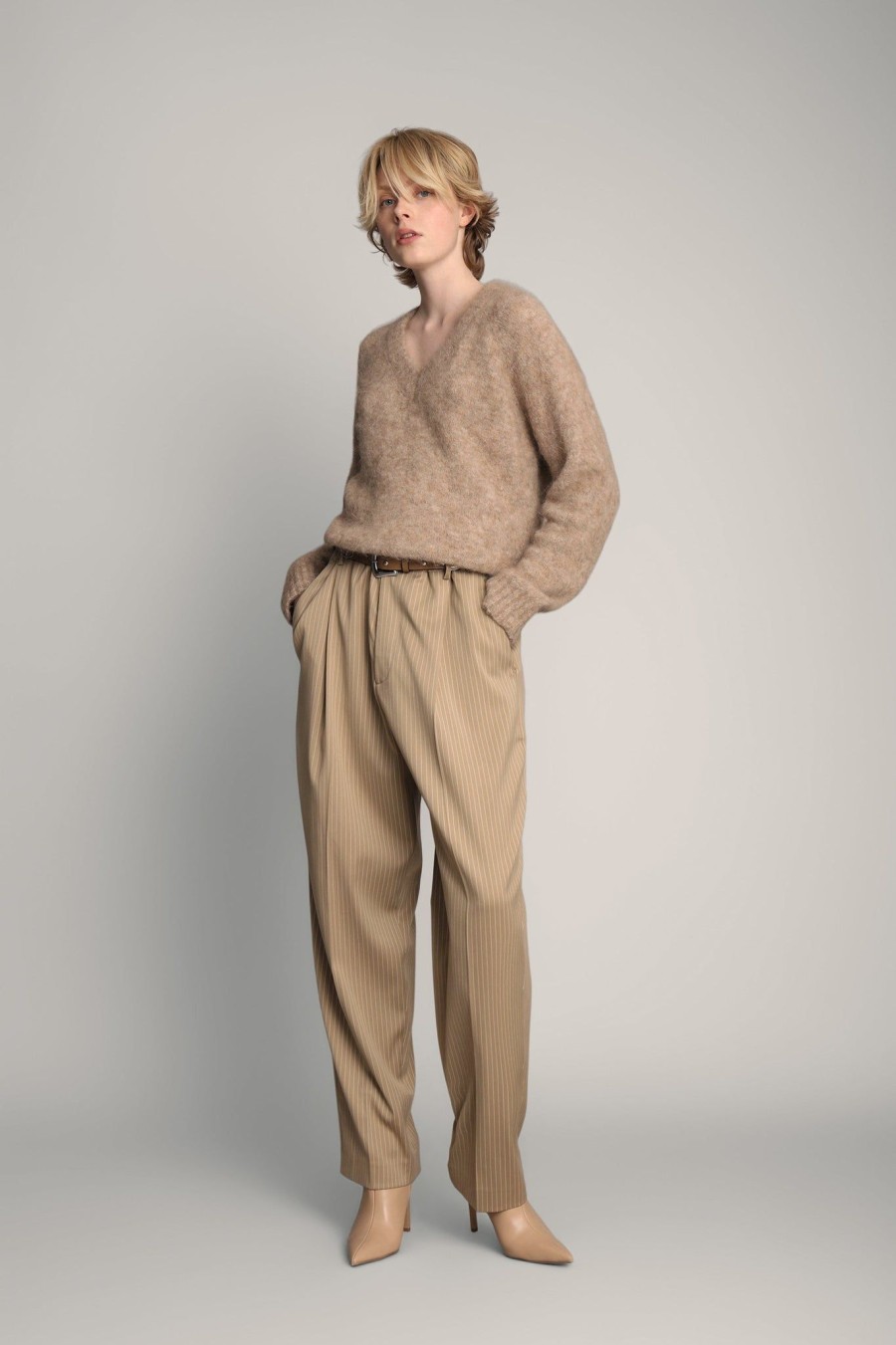 Missen MUNTHE | Larussa Knit Beige