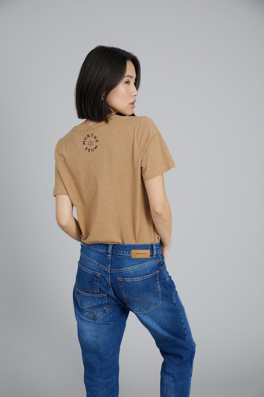 Missen MUNTHE | Julianco T-Shirt Camel