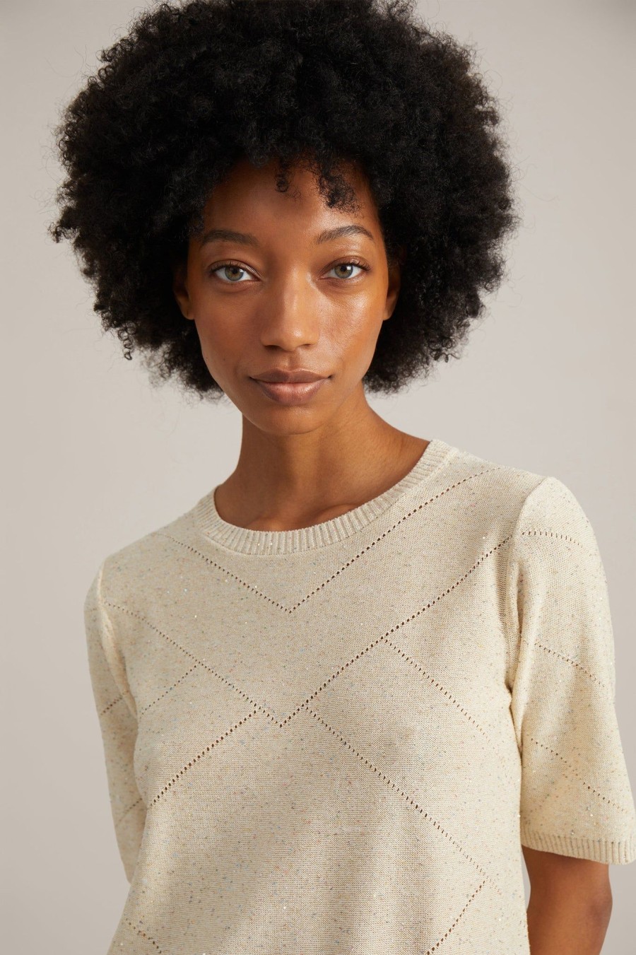 Missen MUNTHE | Ganage Knit Creme