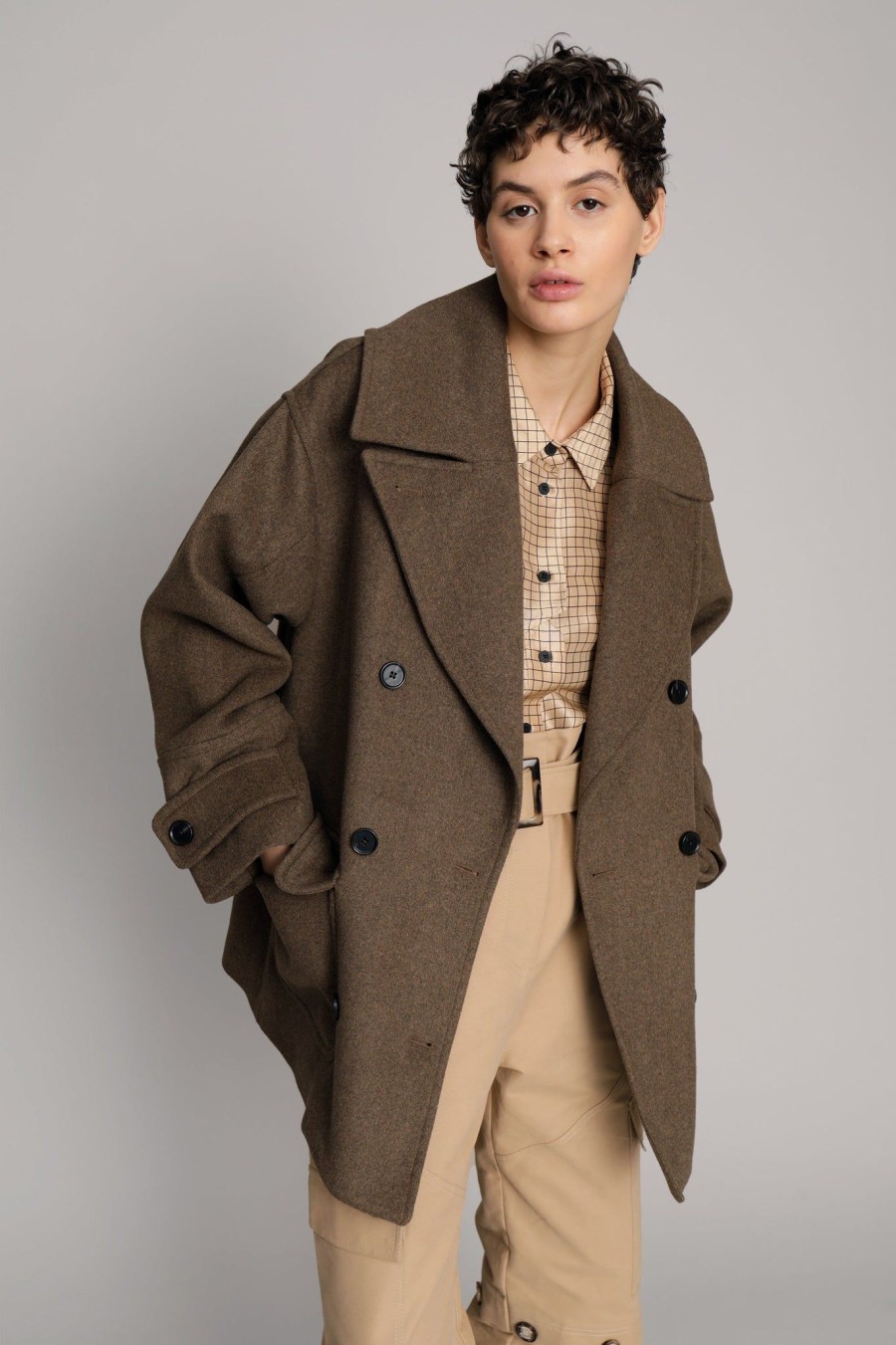 Missen MUNTHE | Epoca Outerwear Camel