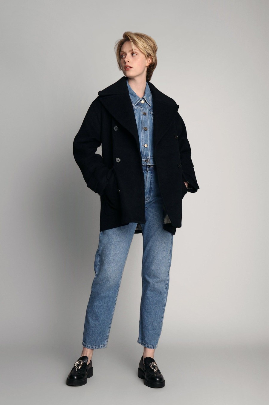 Missen MUNTHE | Epoca Outerwear Navy