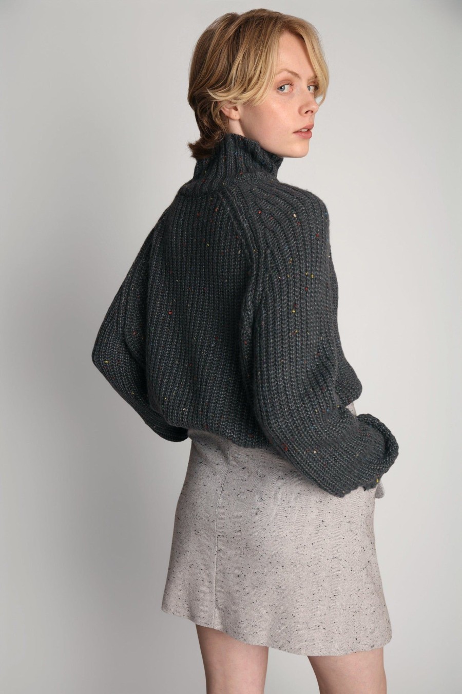 Missen MUNTHE | Arissa Knit Charcoal