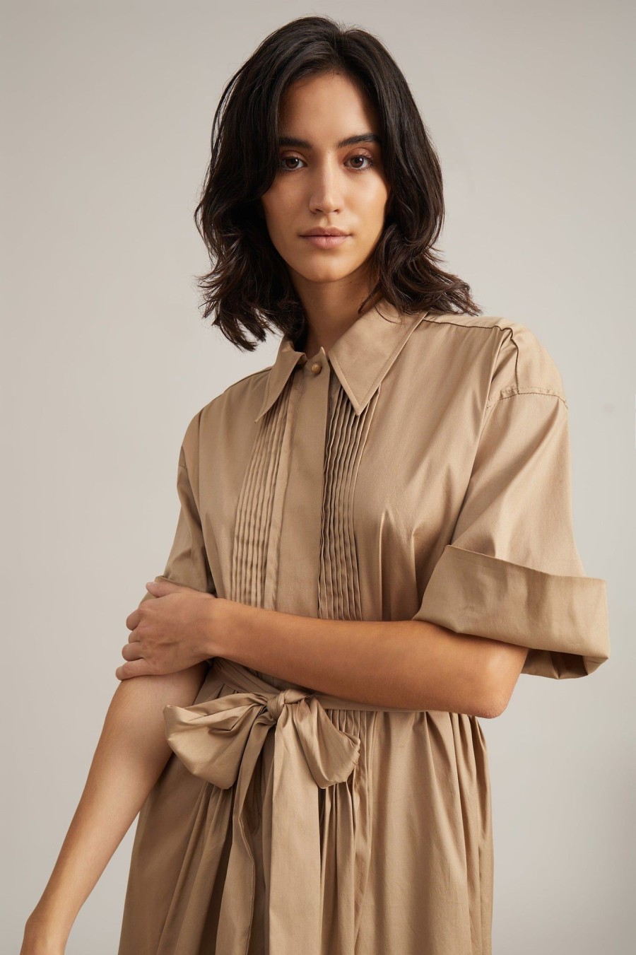 Missen MUNTHE | Genesis Dress Camel