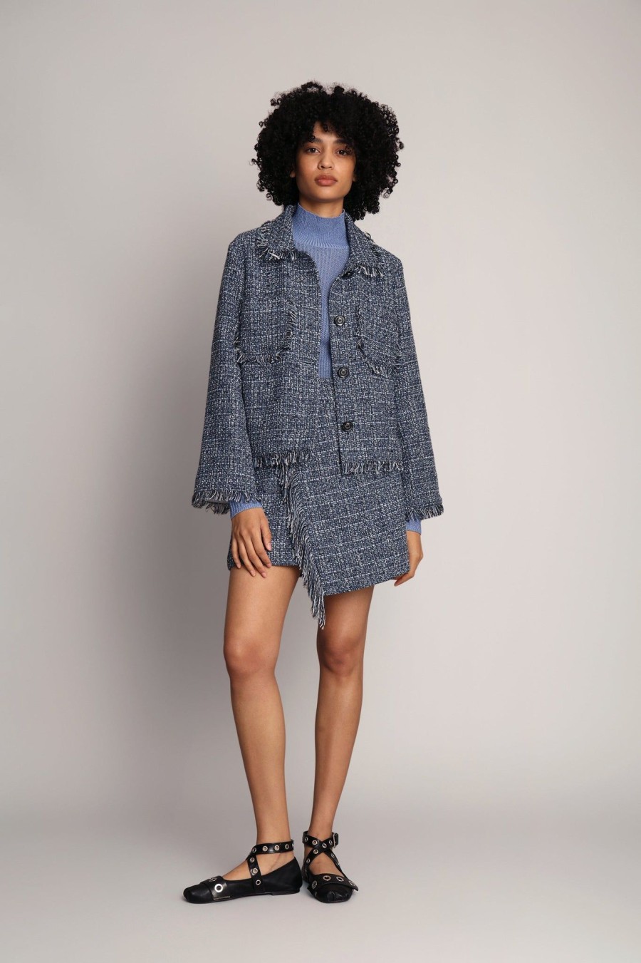 Missen MUNTHE | Lugarzo Outerwear Indigo