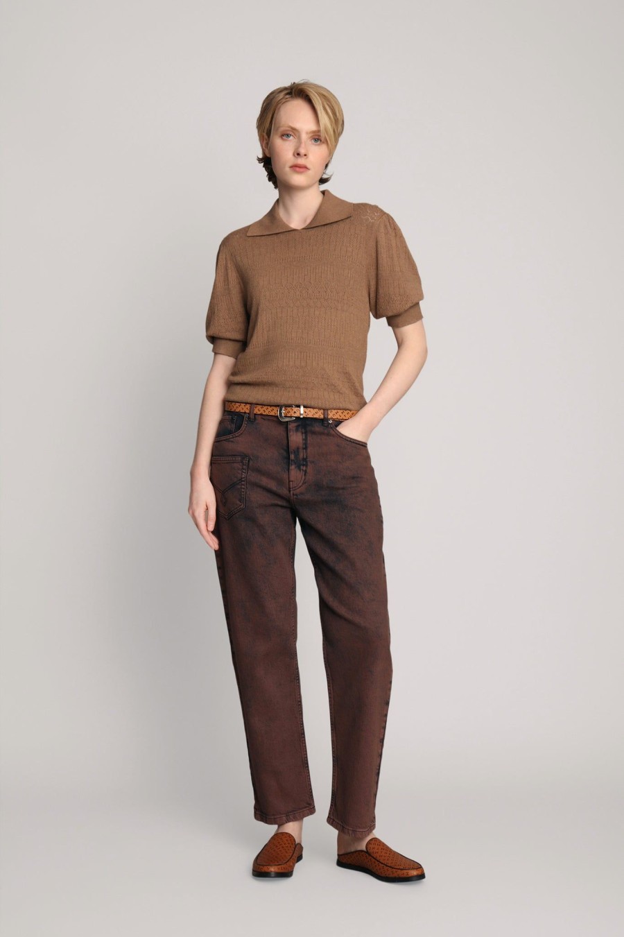 Missen MUNTHE | Excalate Knit Camel