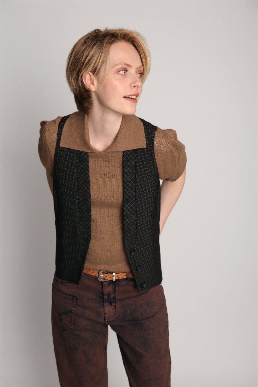 Missen MUNTHE | Excalate Knit Camel