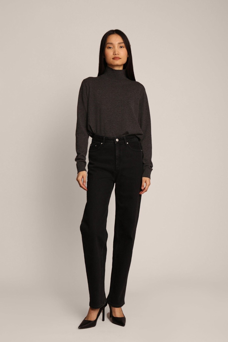 Missen MUNTHE | Goldilock Knit Charcoal