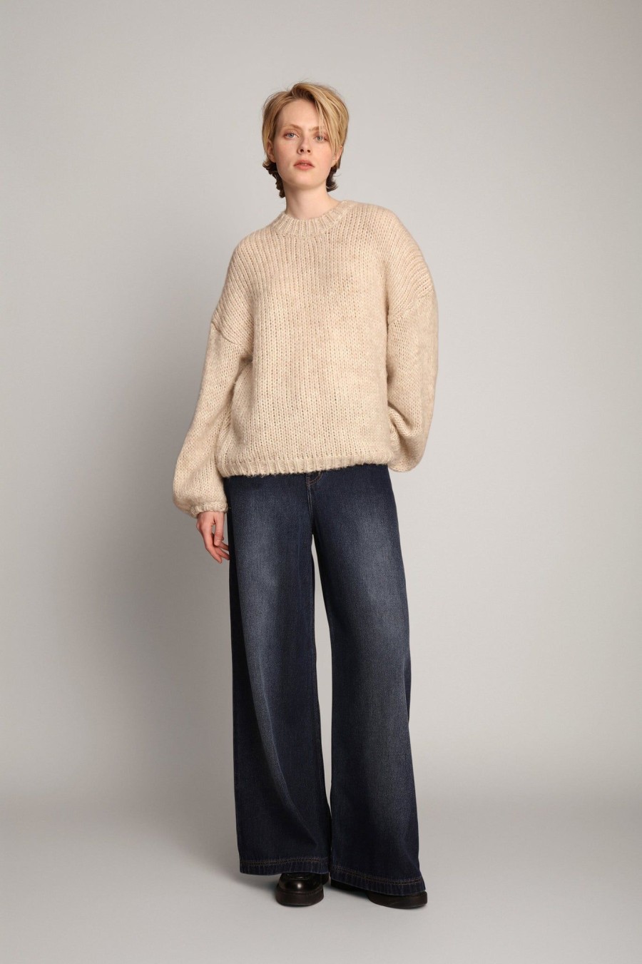 Missen MUNTHE | Eaffie Knit Ivory