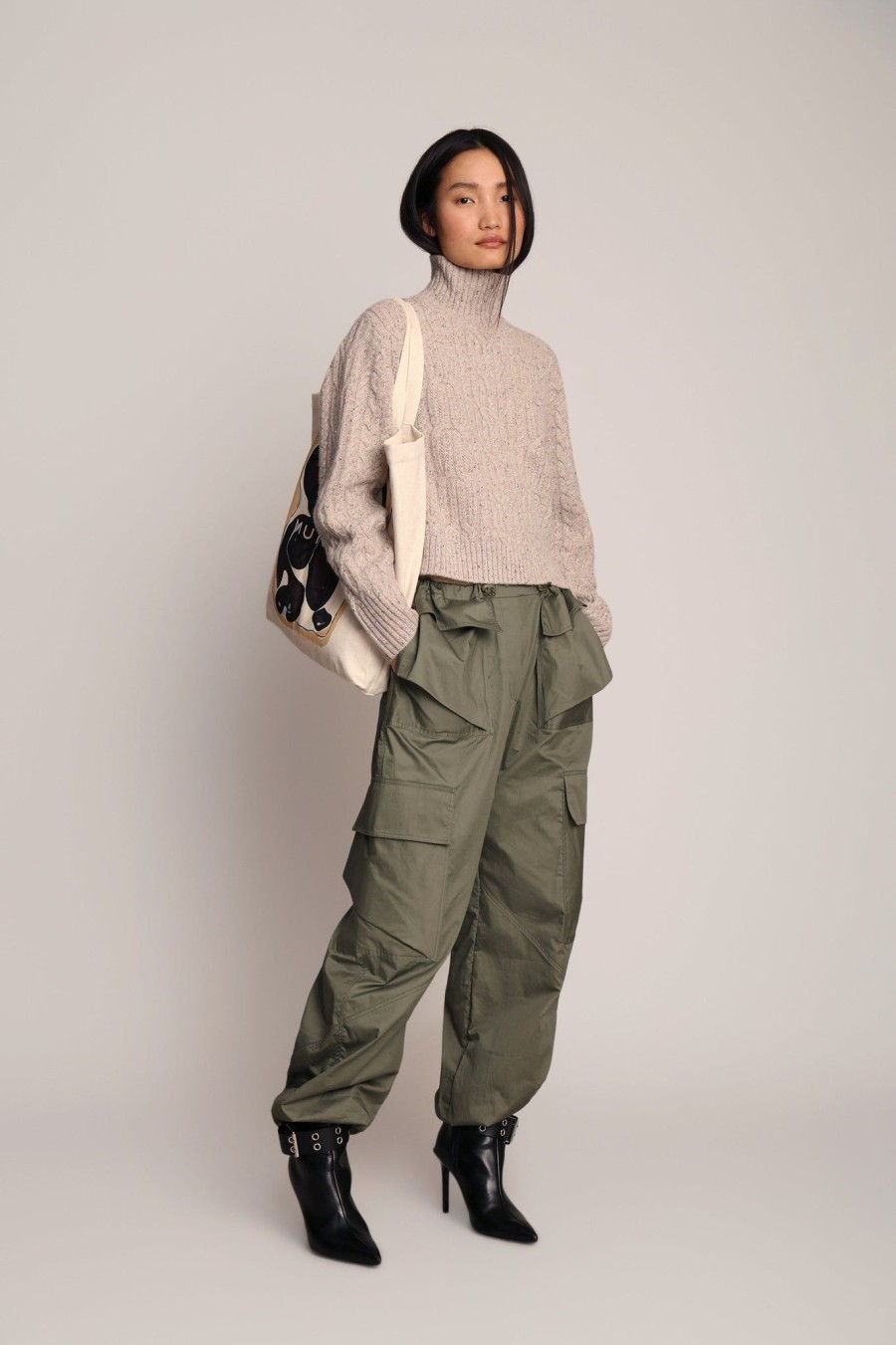 Missen MUNTHE | Limerick Knit Beige