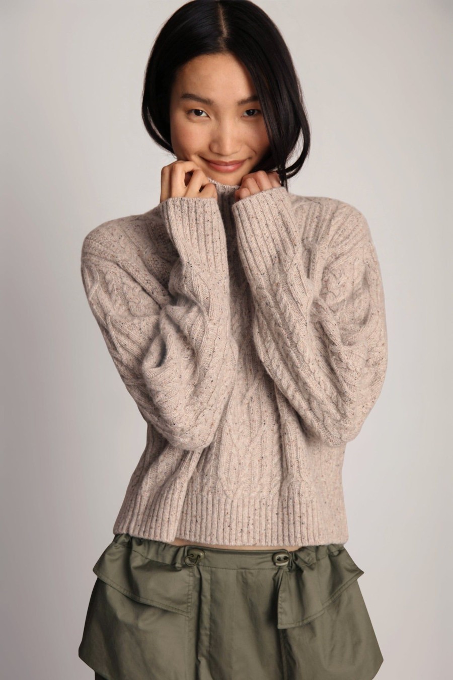 Missen MUNTHE | Limerick Knit Beige