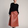 Missen MUNTHE | Charm Skirt Rust