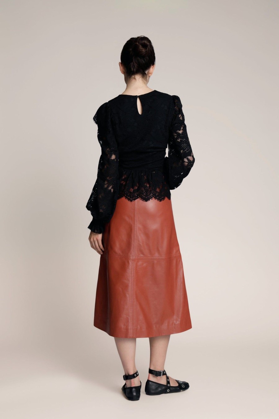 Missen MUNTHE | Charm Skirt Rust