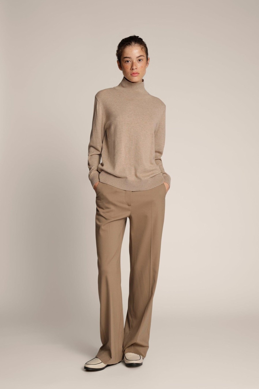 Missen MUNTHE | Goldilock Knit Sand