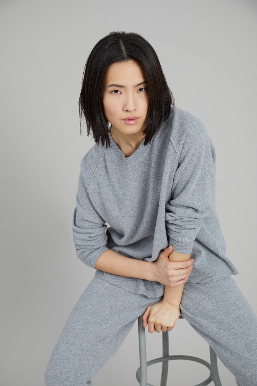 Missen MUNTHE | Sweetcorn Knit Grey