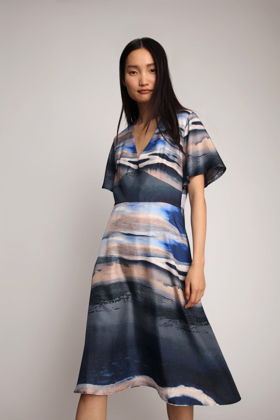 Missen MUNTHE | Leone Dress Blue