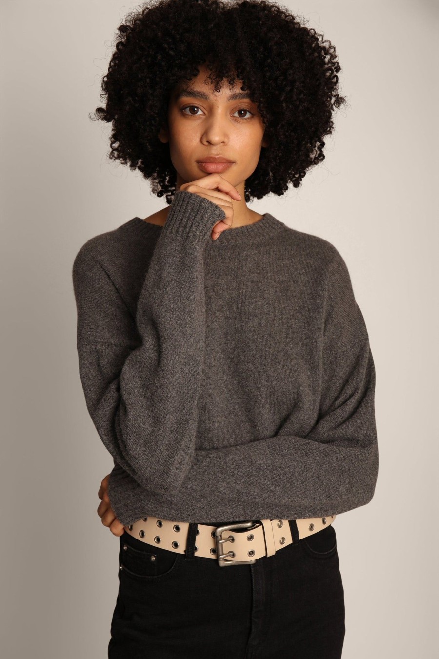 Missen MUNTHE | Kiaran Knit Charcoal