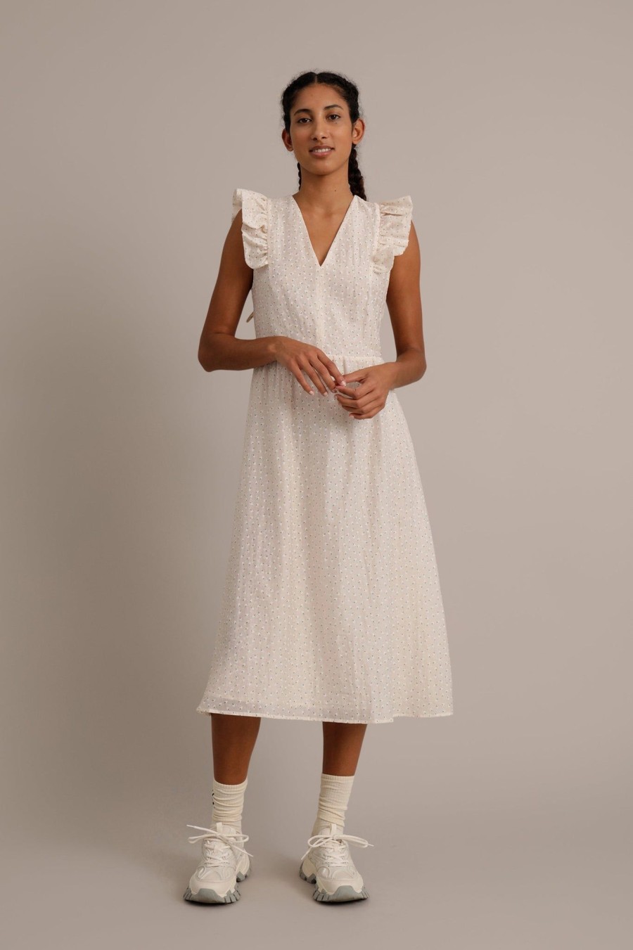 Missen MUNTHE | Uzoro Dress Ivory