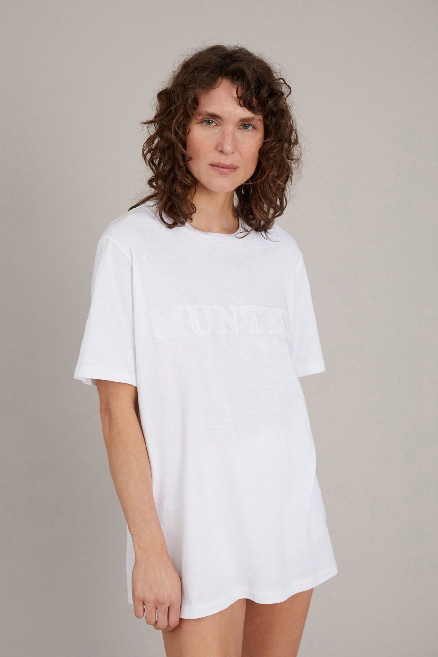 Missen MUNTHE | Pumpkin T-Shirt White