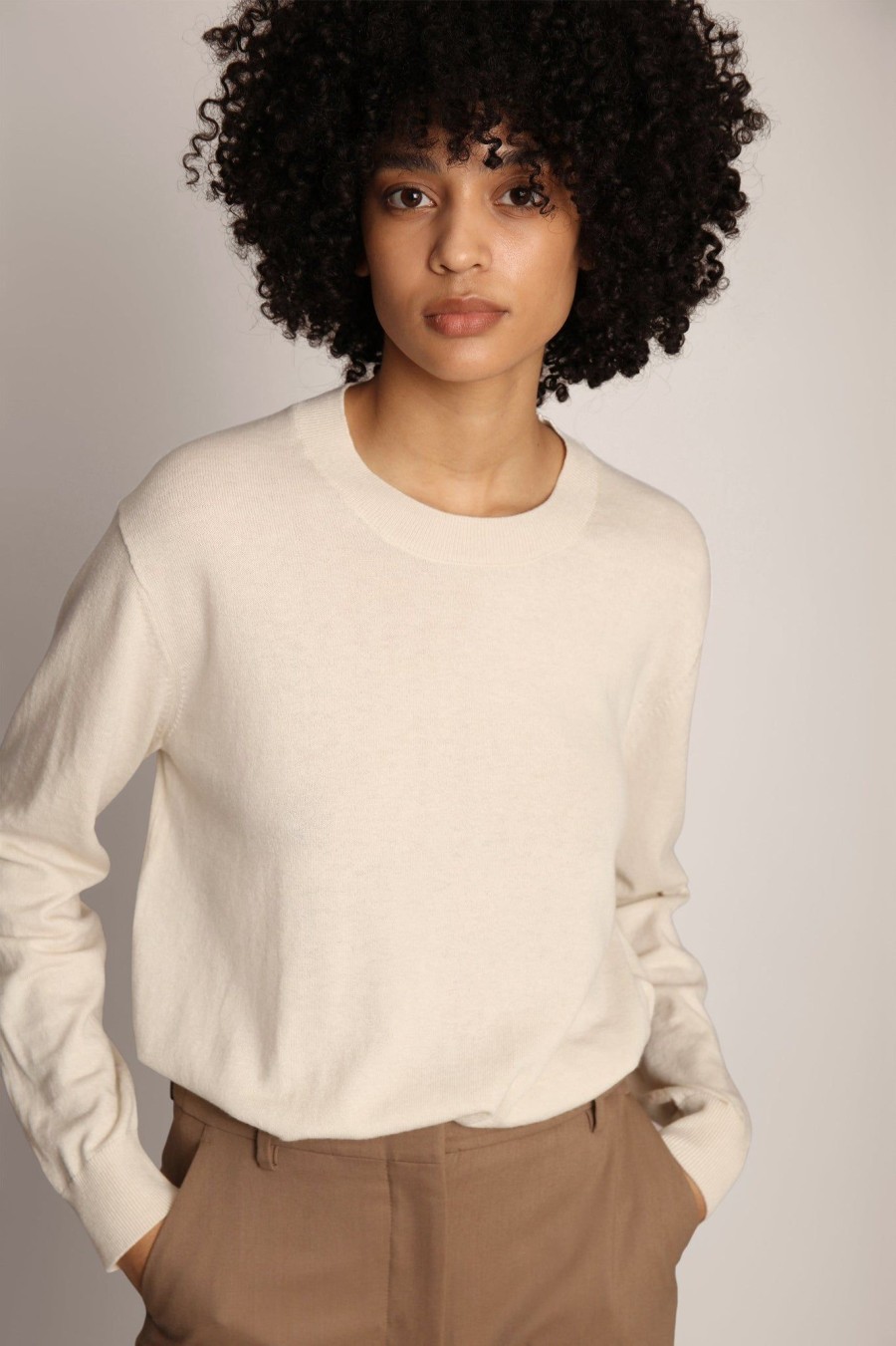 Missen MUNTHE | Swelina Knit Creme