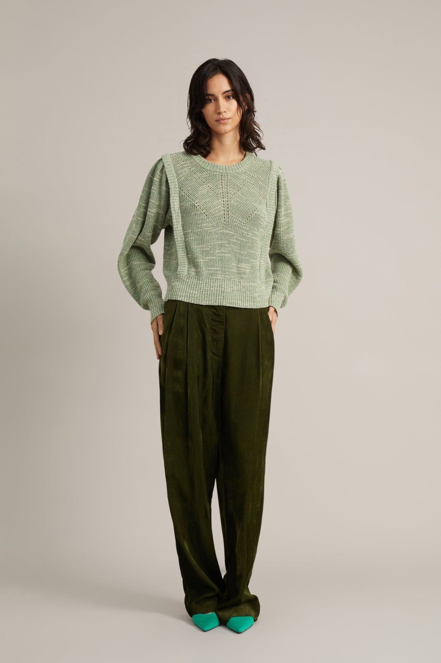 Missen MUNTHE | Gevoli Knit D. Green D.Green