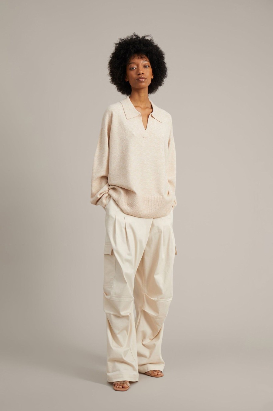 Missen MUNTHE | Gevon Knit Ivory