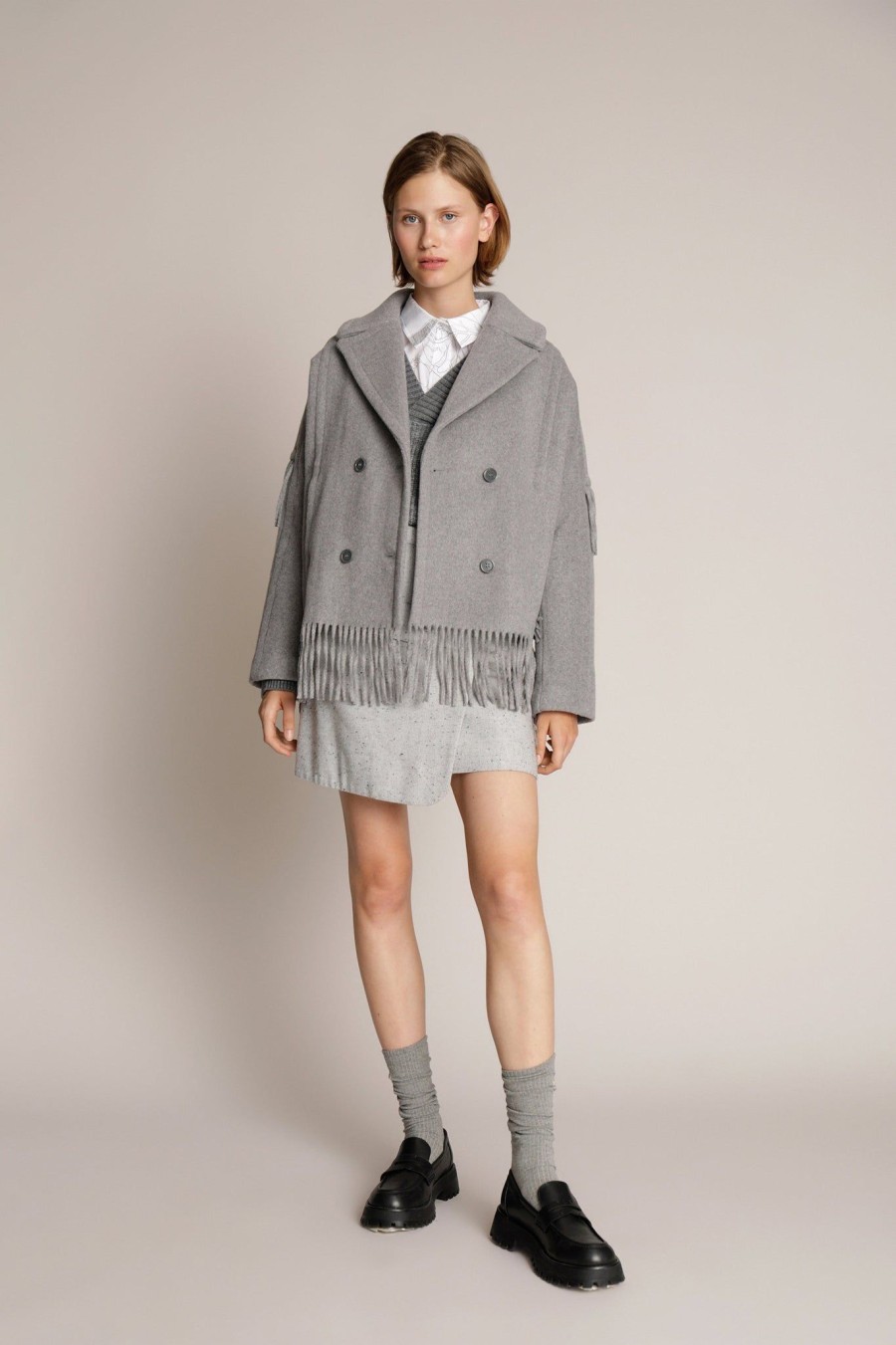 Missen MUNTHE | Eximillian Outerwear Grey