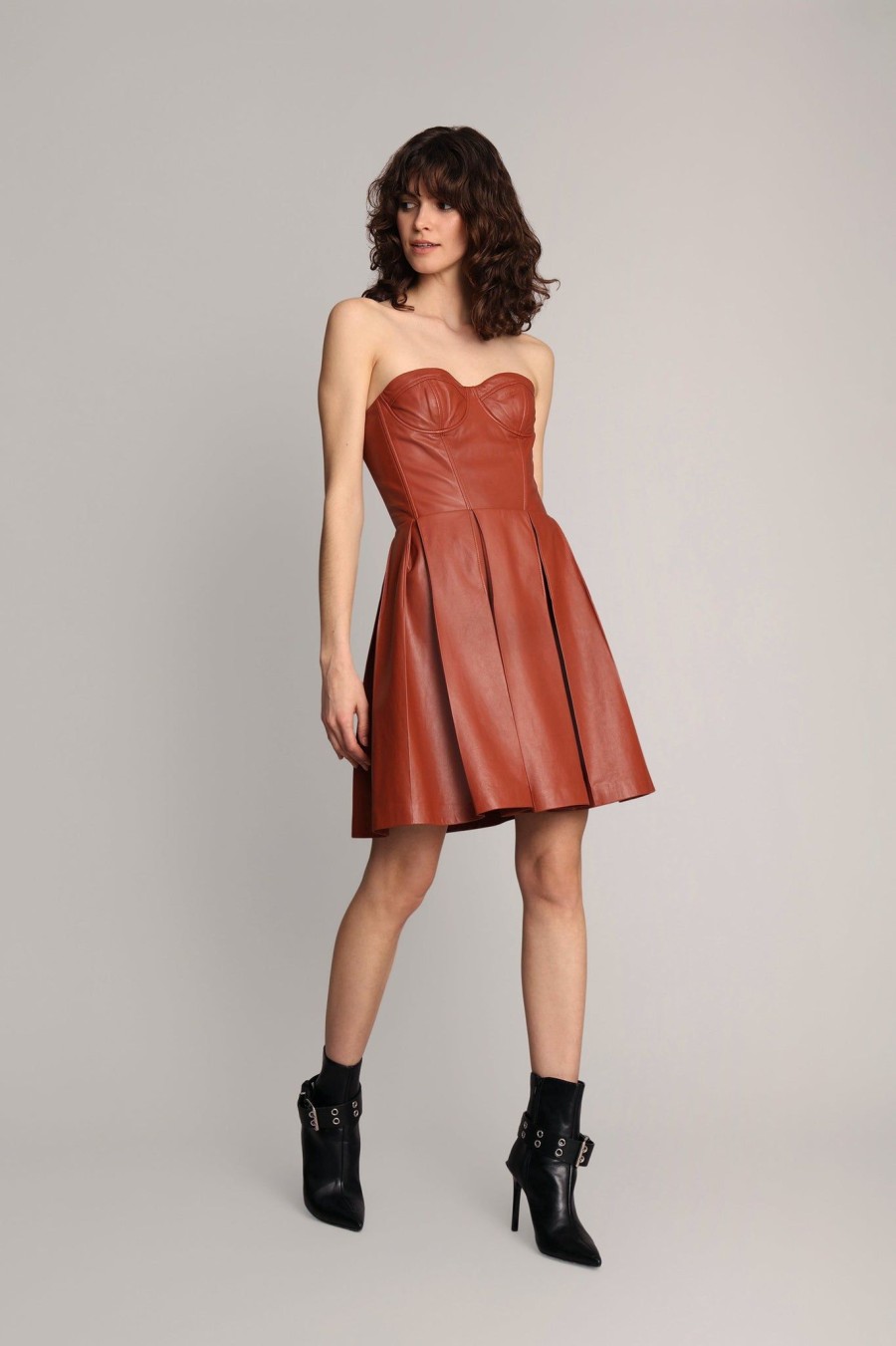 Missen MUNTHE | Lambert Dress Rust