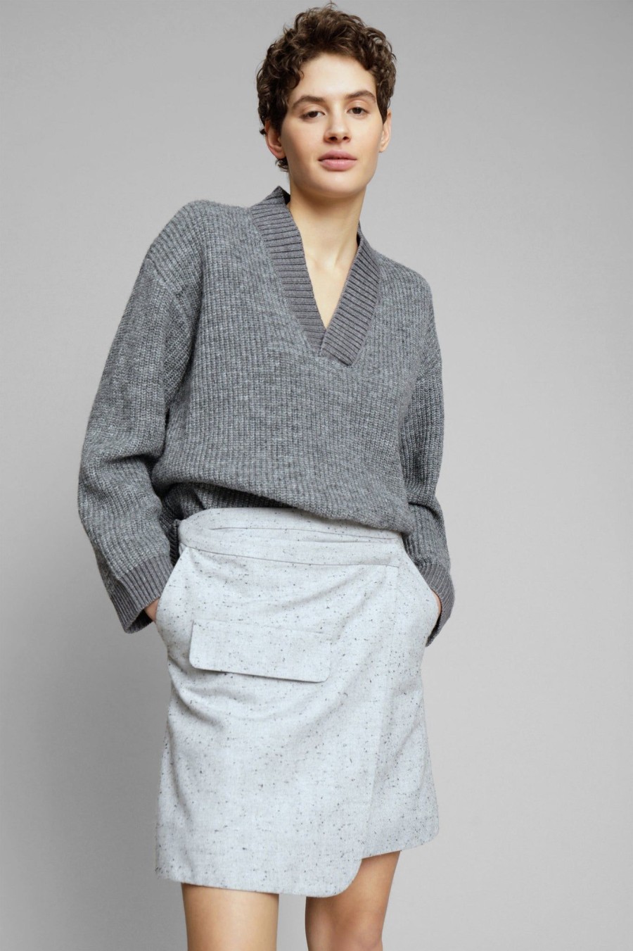 Missen MUNTHE | Ewen Knit Grey