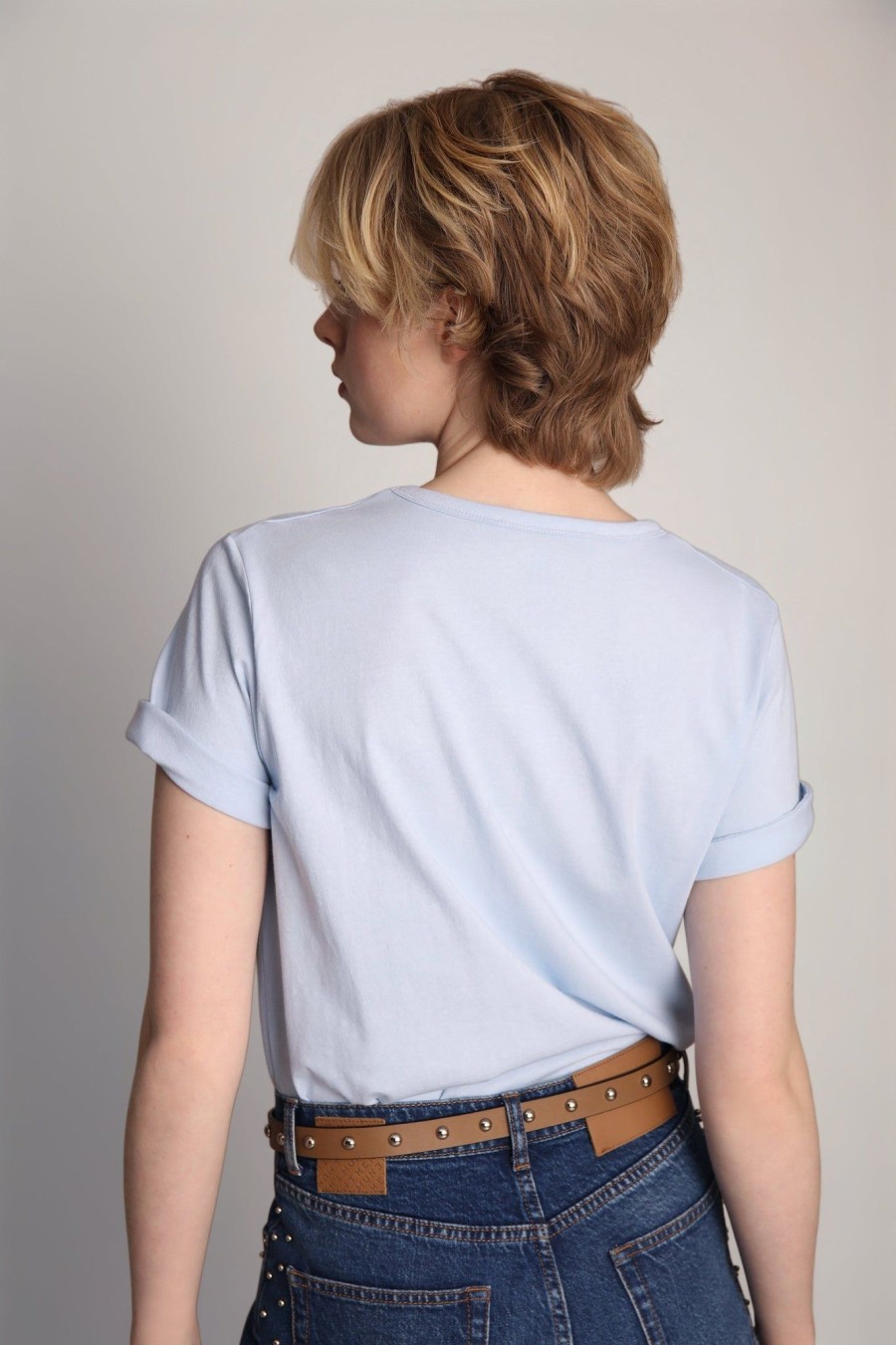 Missen MUNTHE | Lora T-Shirt Blue