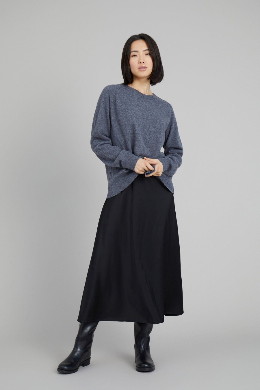 Missen MUNTHE | Sweetcorn Knit Charcoal