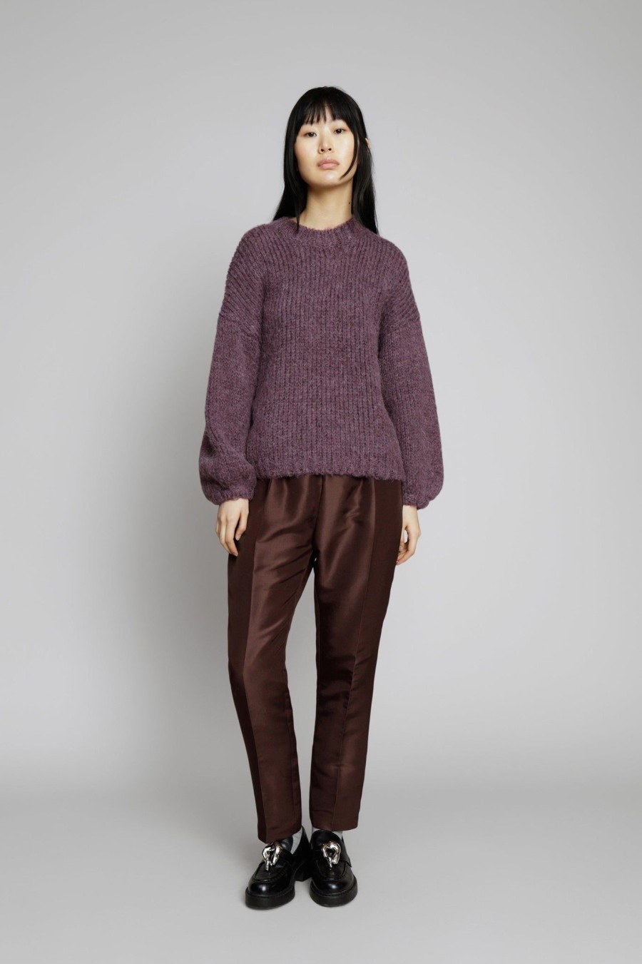 Missen MUNTHE | Eaffie Knit D.Purple