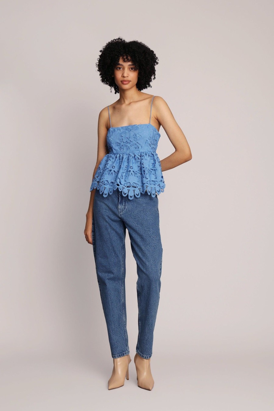 Missen MUNTHE | Luxembourg Top Blue