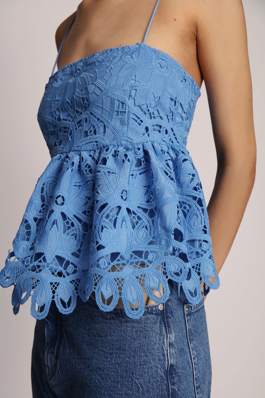 Missen MUNTHE | Luxembourg Top Blue