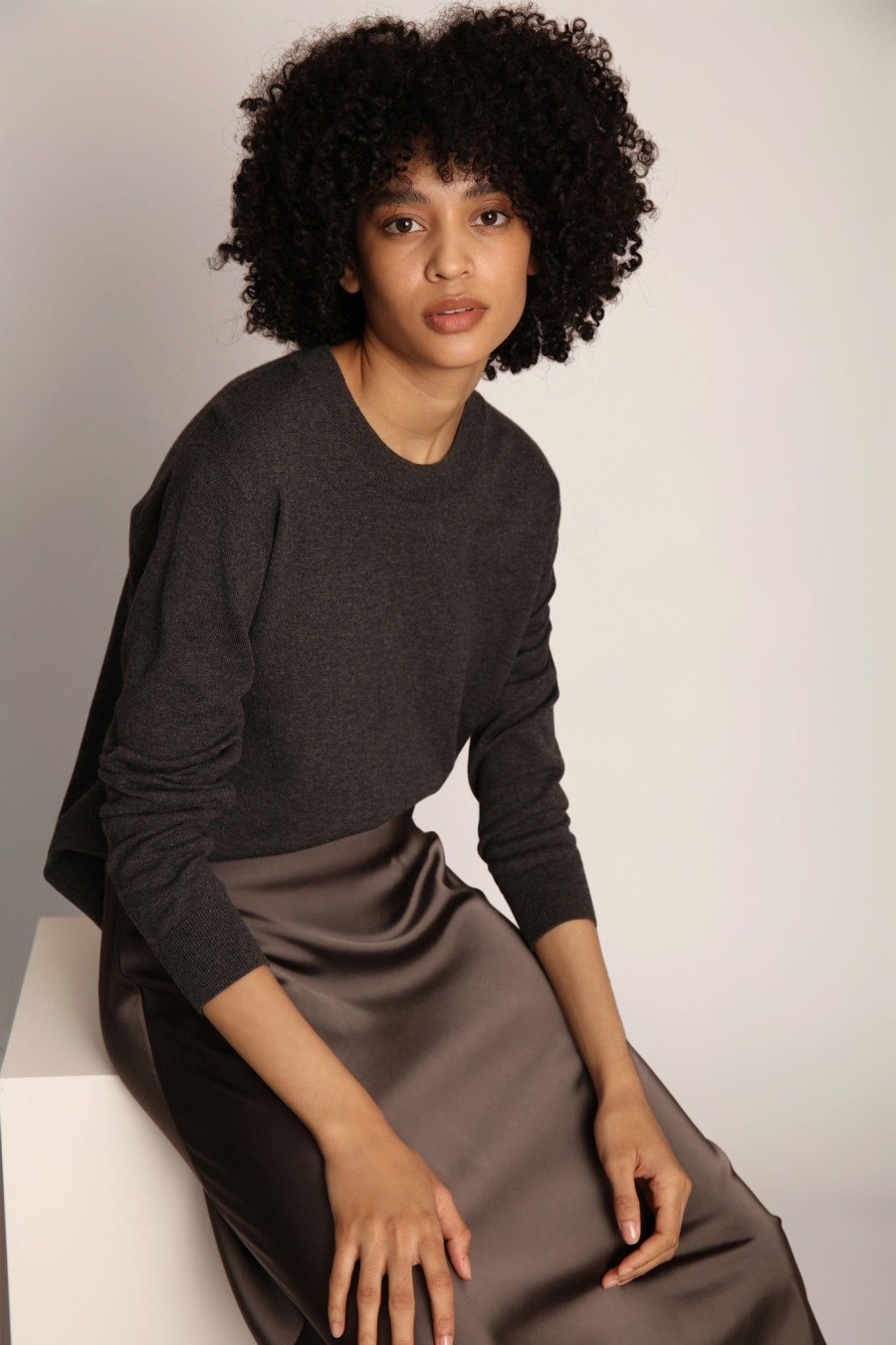 Missen MUNTHE | Swelina Knit Charcoal