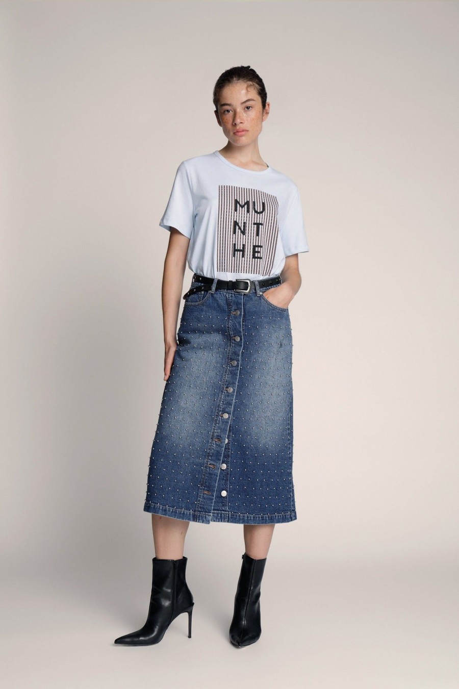 Missen MUNTHE | Lally Skirt Indigo