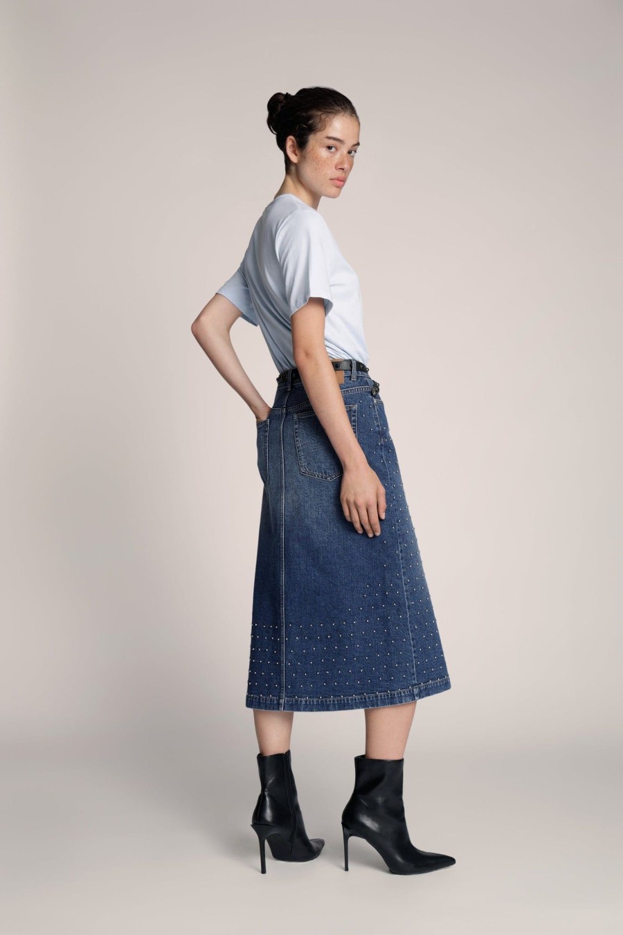 Missen MUNTHE | Lally Skirt Indigo