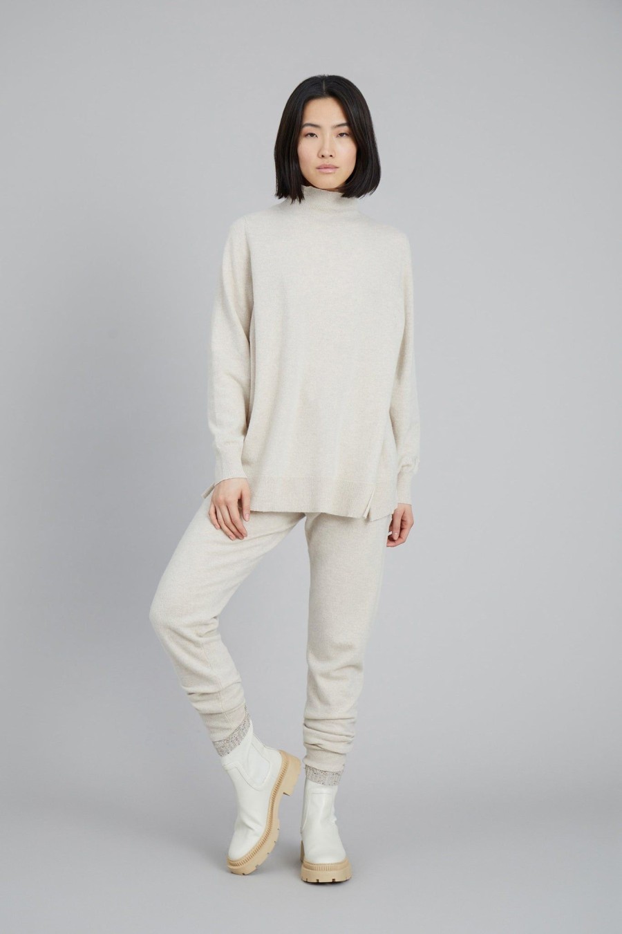 Missen MUNTHE | Goldy Knit Creme